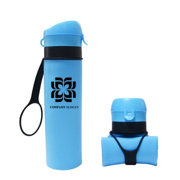 20 oz Sports Folding Water Bottle